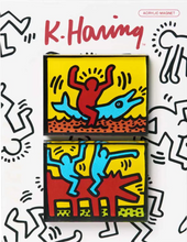画像をギャラリービューアに読み込む, Keith Haring Magnet Set