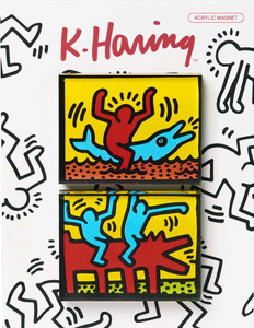 Keith Haring Magnet Set