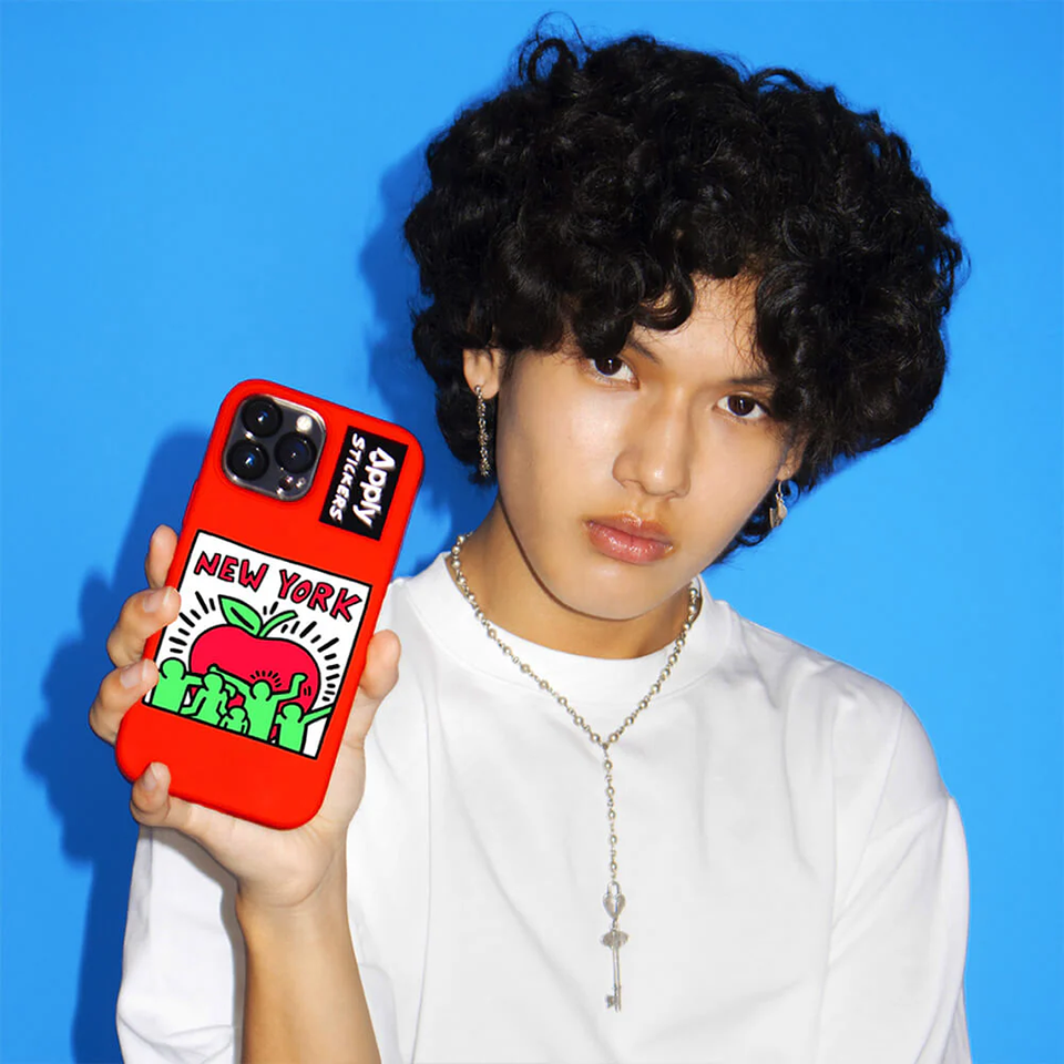 Apply Stickers Keith Haring Die-cut Sticker M "New York"