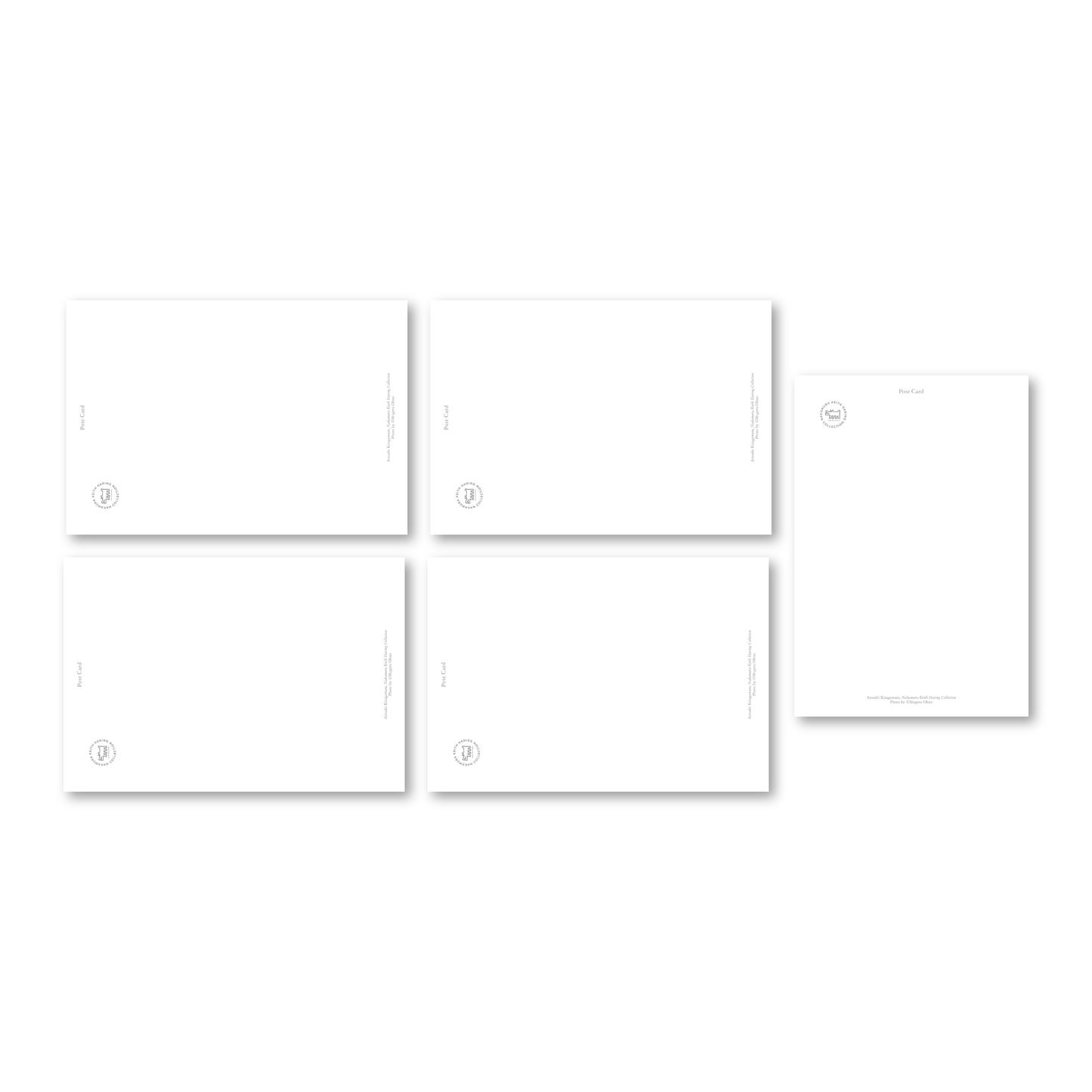 「北川原温 時間と空間の星座」ポストカード:中村キース・ヘリング美術館フォトセット