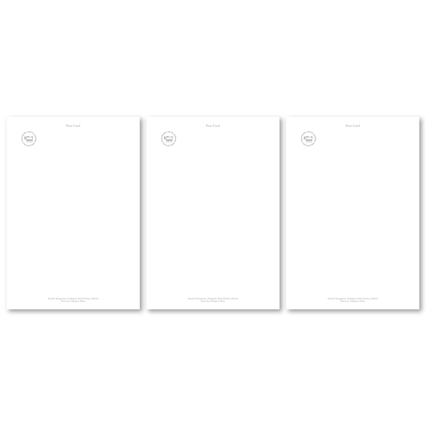 「北川原温 時間と空間の星座」ポストカード:北川原温ドローイングセット