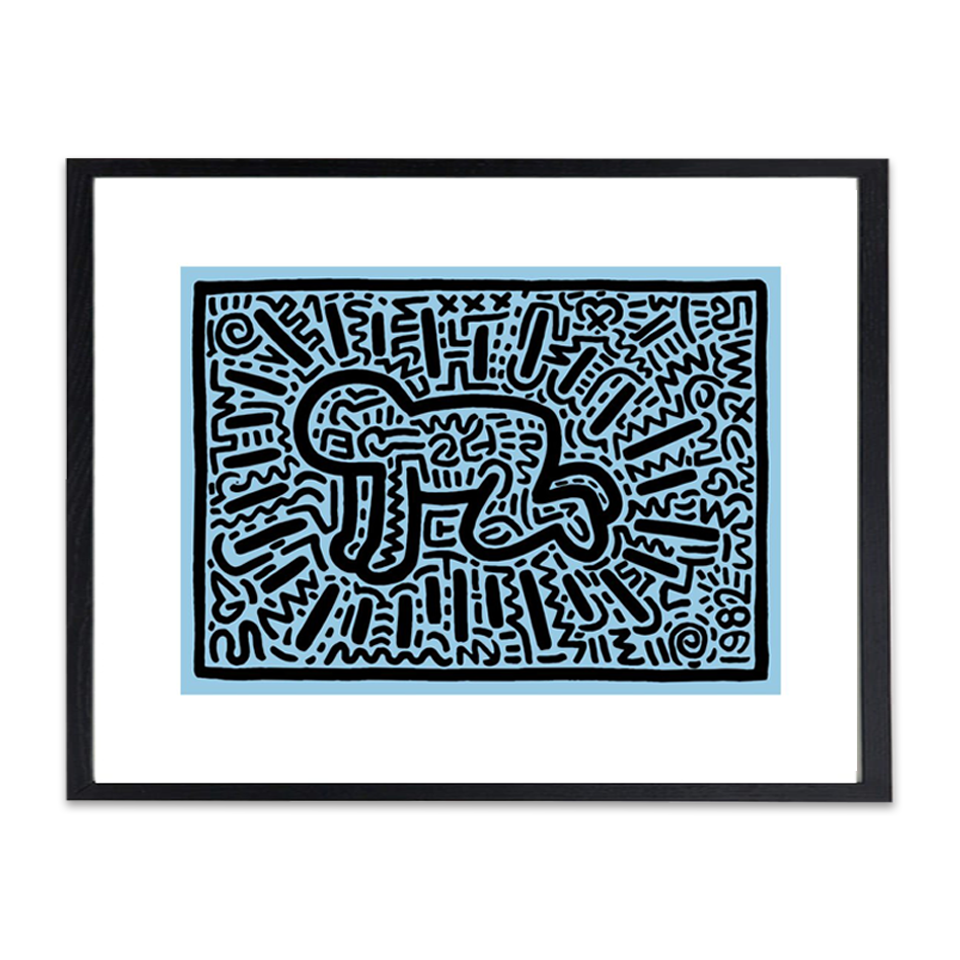 Framed Poster L Untitled (Baby)