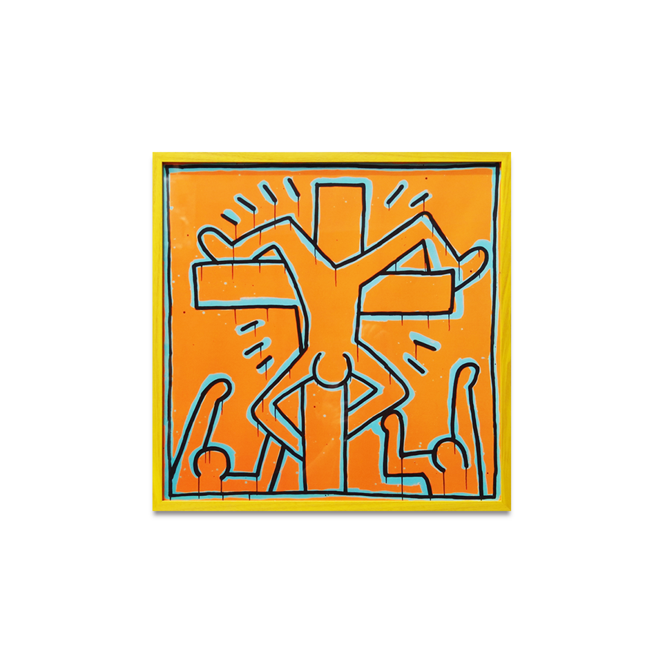 Keith Haring Framed Poster M Untitled