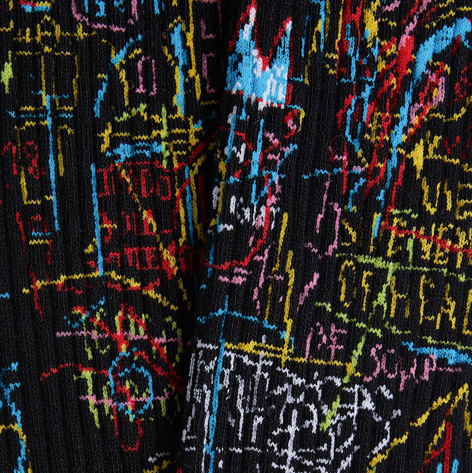 Jimmy Lion Athletic Basquiat Kings of Egypt Socks