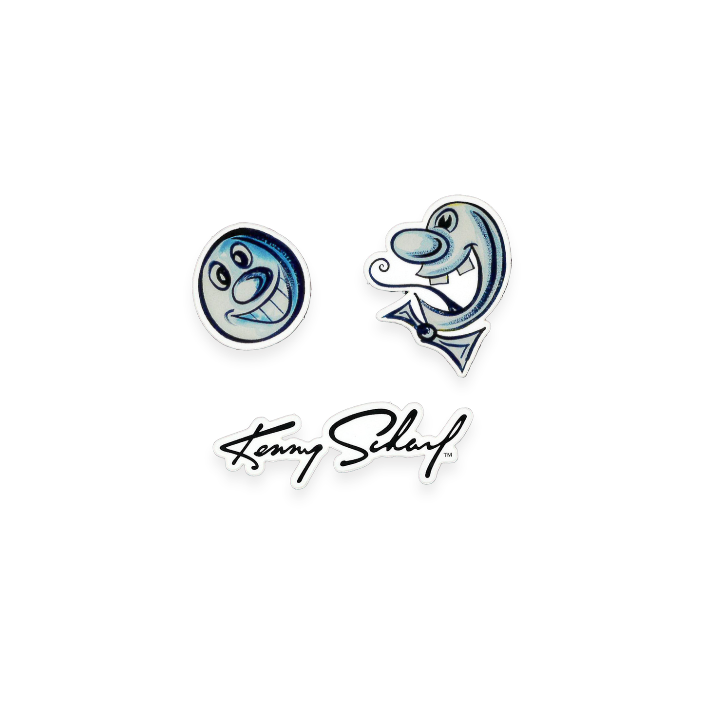 Kenny Scharf Sticker Pack "The Jet Age"