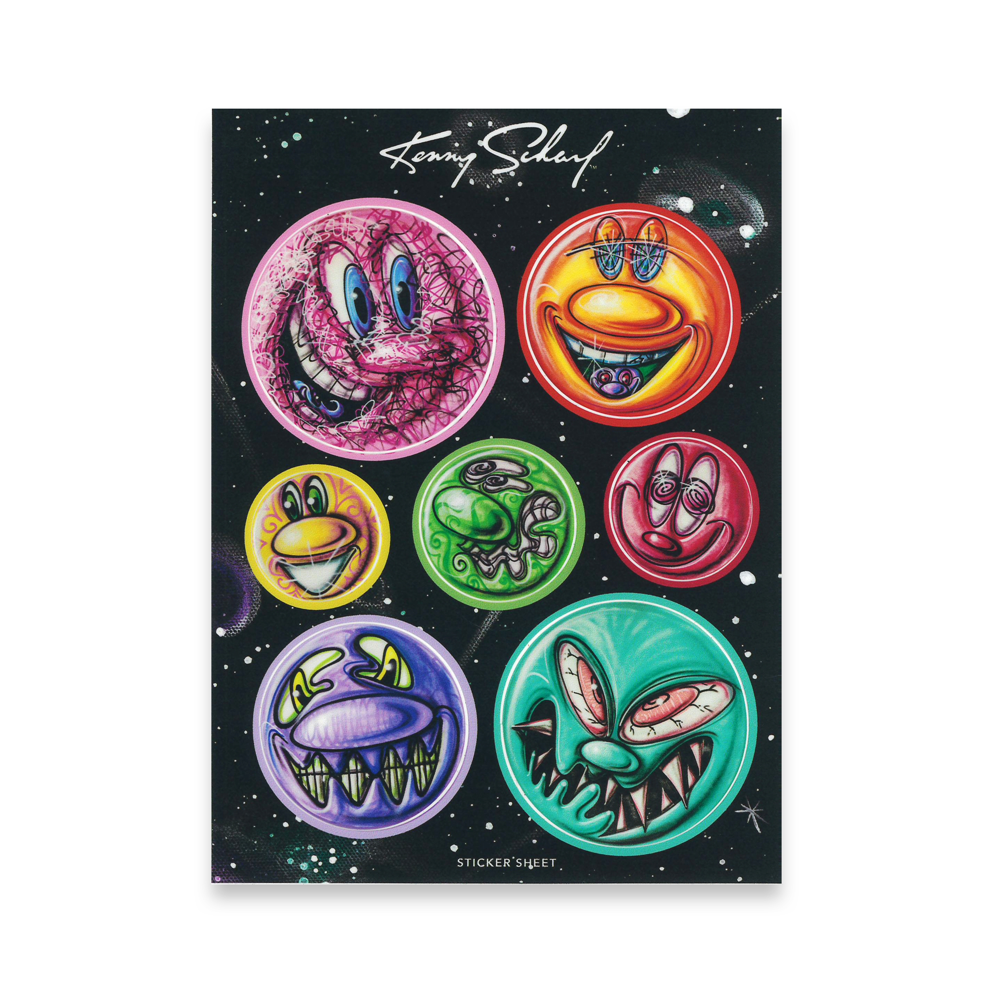 Kenny Scharf ケニー・シャーフ Sticker Sheet 