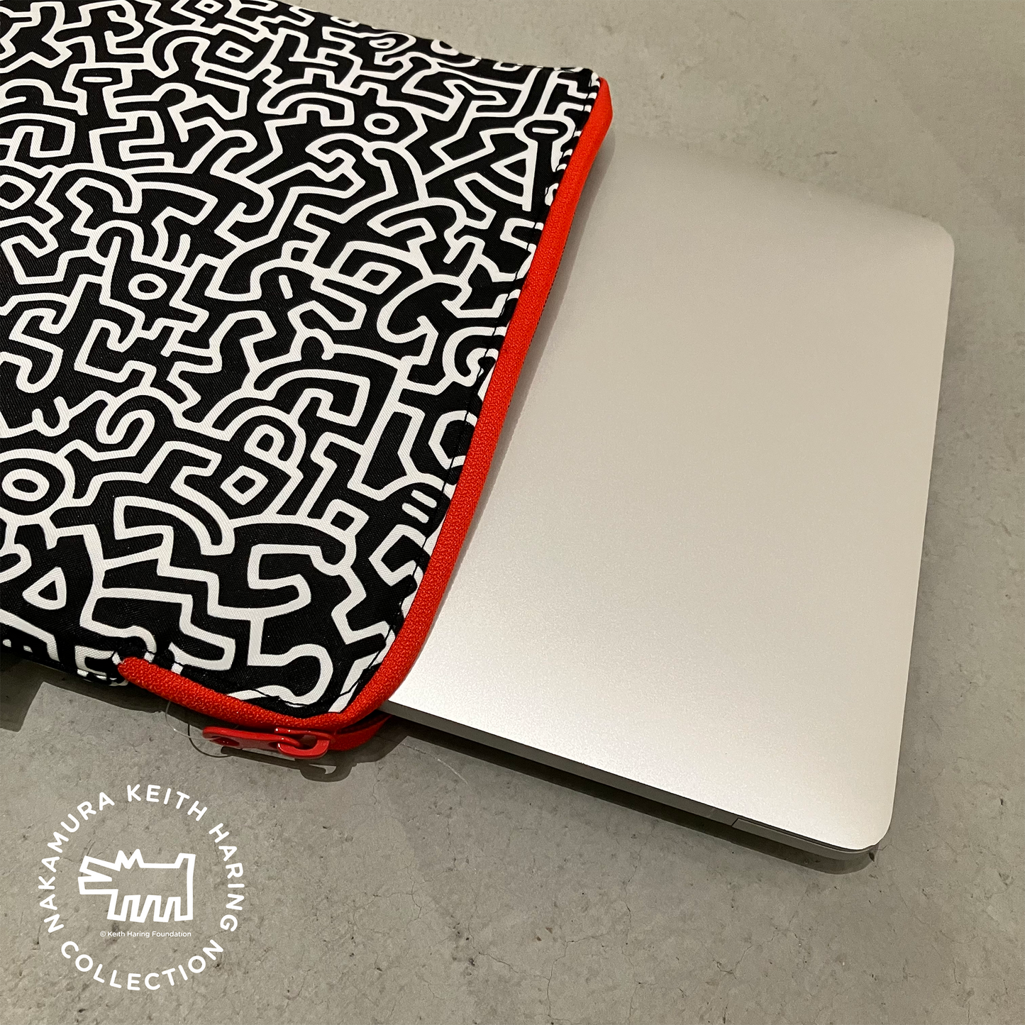 LOQI Keith Haring Laptop Sleeve "Untitled"