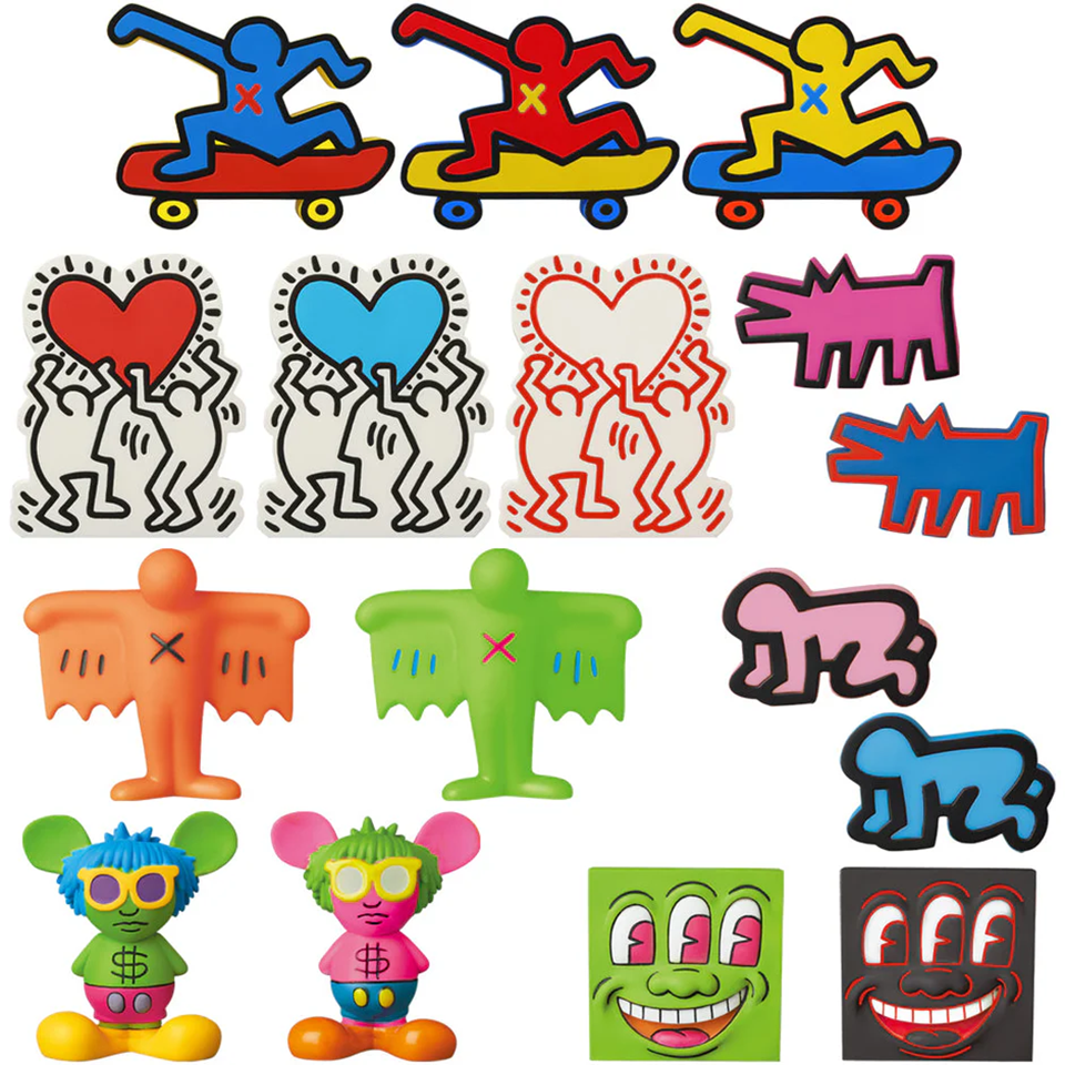 キースヘリング　フィギュア　まとめ Medicom Toy MINI VCD Keith Haring #3 Trading Figures – Nakamura
