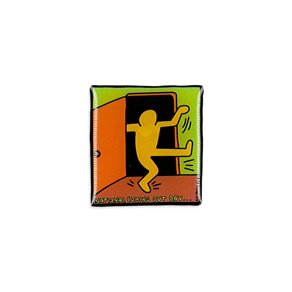 National Coming Out Day Keith Haring キース・ヘリング ピンズ National Coming Out Day Keith Haring キース・ヘリング ピンズ