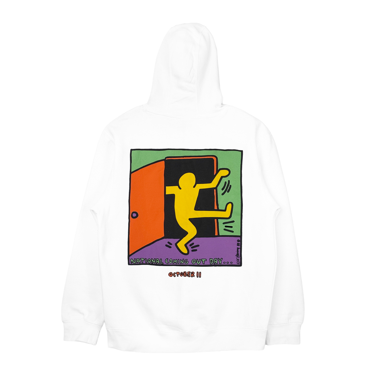 National Coming Out Day Keith Haring Hoodie