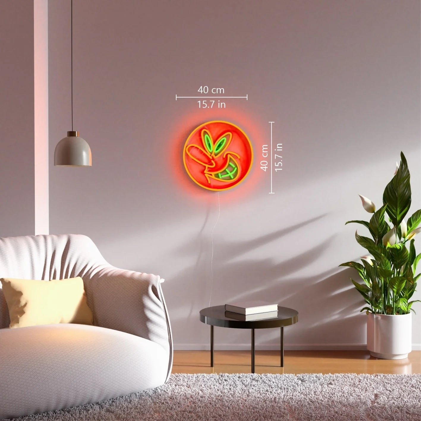 Yellowpop Kenny Scharf LED Neon ORVILLE