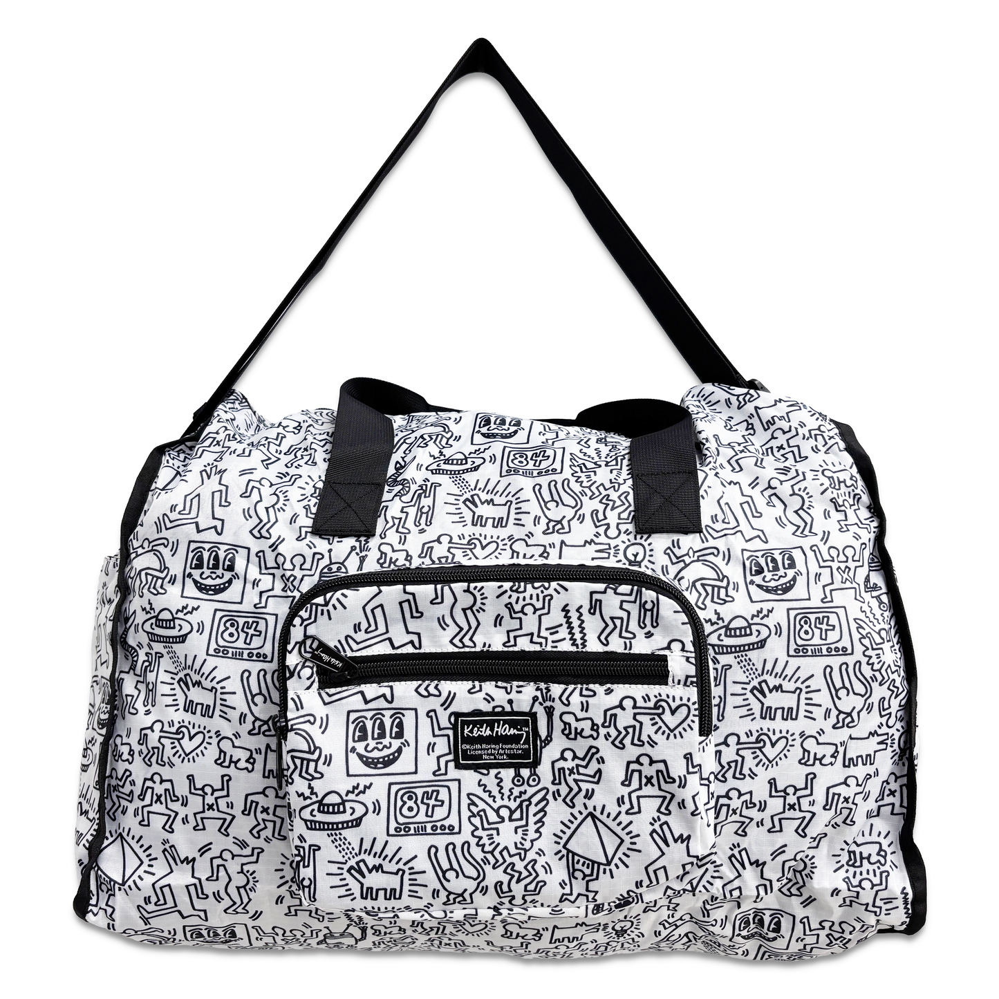 Keith Haring Packable Duffel Bag 38L #15803