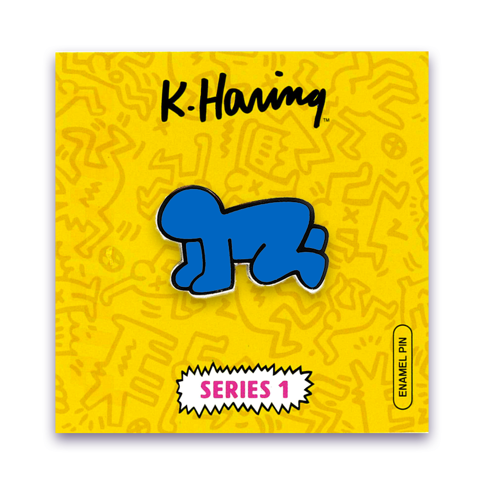 キース・ヘリングピンバッジ PINTRILL Keith Haring キース・ヘリング ピンバッジ Radiant Baby
