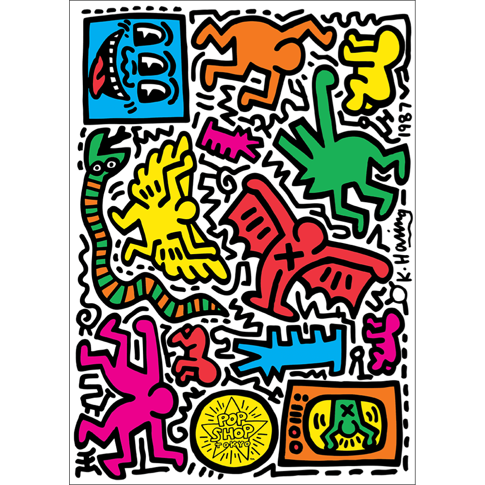 ゴ*ん様 【模写】限定150枚 キース・ヘリング KEITH HARING 【送 ゴ*ん様 【模写】限定150枚 キース・ヘリング KEITH HARING 【送