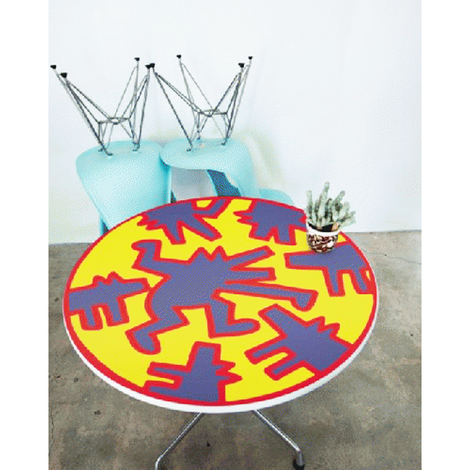 BLIK Keith Haring Wall Sticker Dancing Dog 42inch