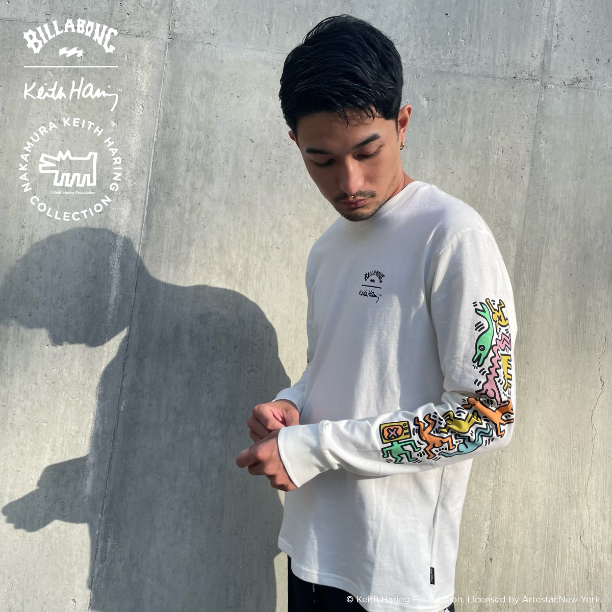 Billabong Long Sleeve Tee – Nakamura Keith Haring Collection