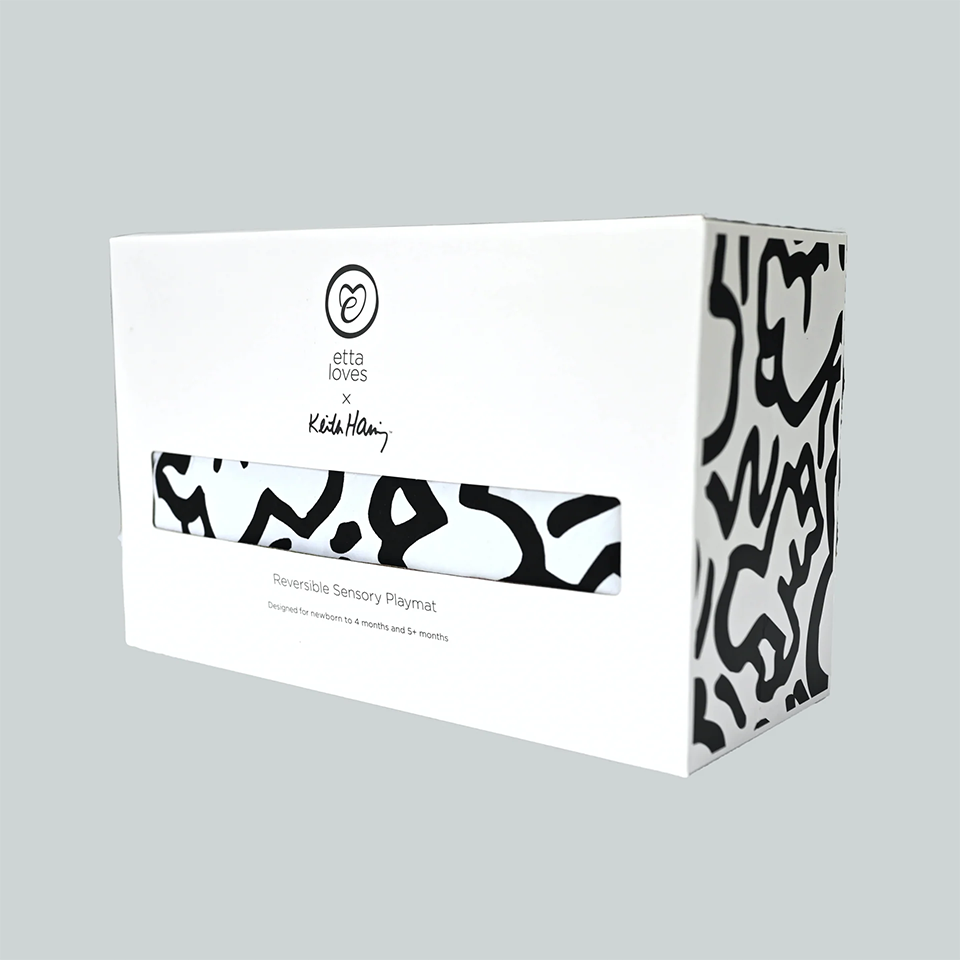 Etta Loves × Keith Haring Baby Playmat