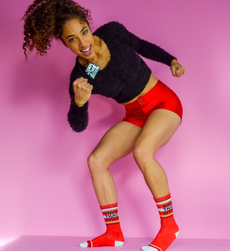 GUMBALL POODLE Gum Socks 100% THAT BITCH