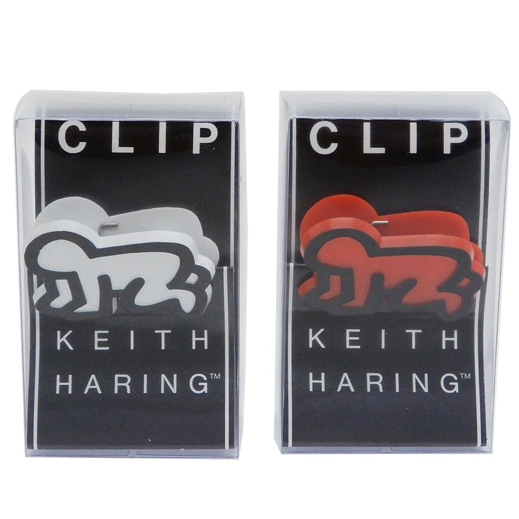 Keith Haring Clip Baby White