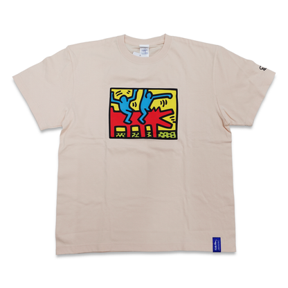 Rainbow Works Keith Haring S/S TEE F (Hugging a Dog) KH2309