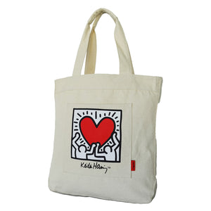 Cotton Canvas Tote #15501 Holding Heart