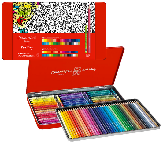 Mixed Media Colour Set　CARAN D'ACHE x Keith Haring