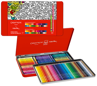 Mixed Media Colour Set　CARAN D'ACHE x Keith Haring