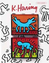 画像をギャラリービューアに読み込む, Keith Haring Magnet Set