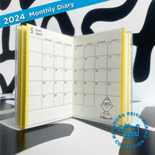 画像をギャラリービューアに読み込む, Keith Haring 2024 Monthly Diary