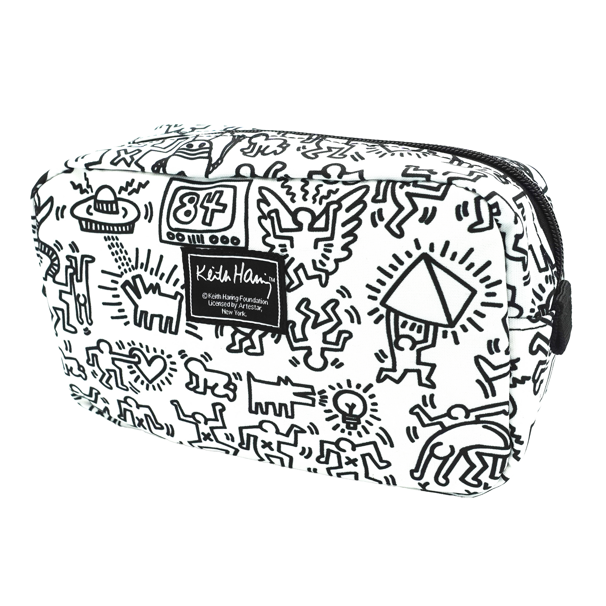 Keith Haring キース・ヘリング ボックスポーチ #15800 Keith Haring キース・ヘリング ボックスポーチ #15800