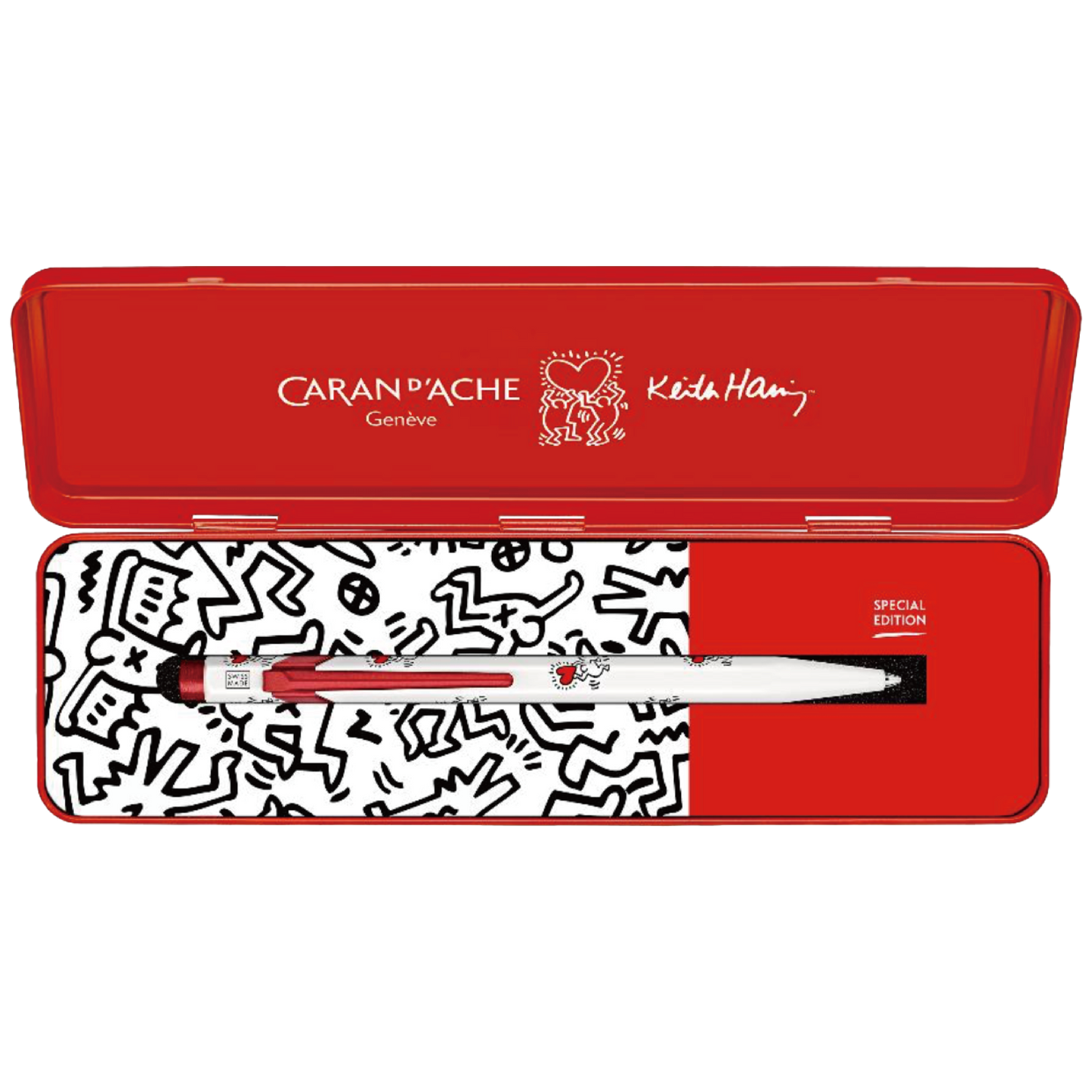 849® Ballpoint pen CARAN D'ACHE x Keith Haring Heart