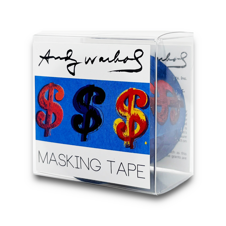 APJ Andy Warhol  Masking Tape ドル･ブルー