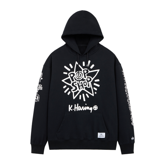 Alpha Industries × Keith Haring Graphic Hoodie "New York"