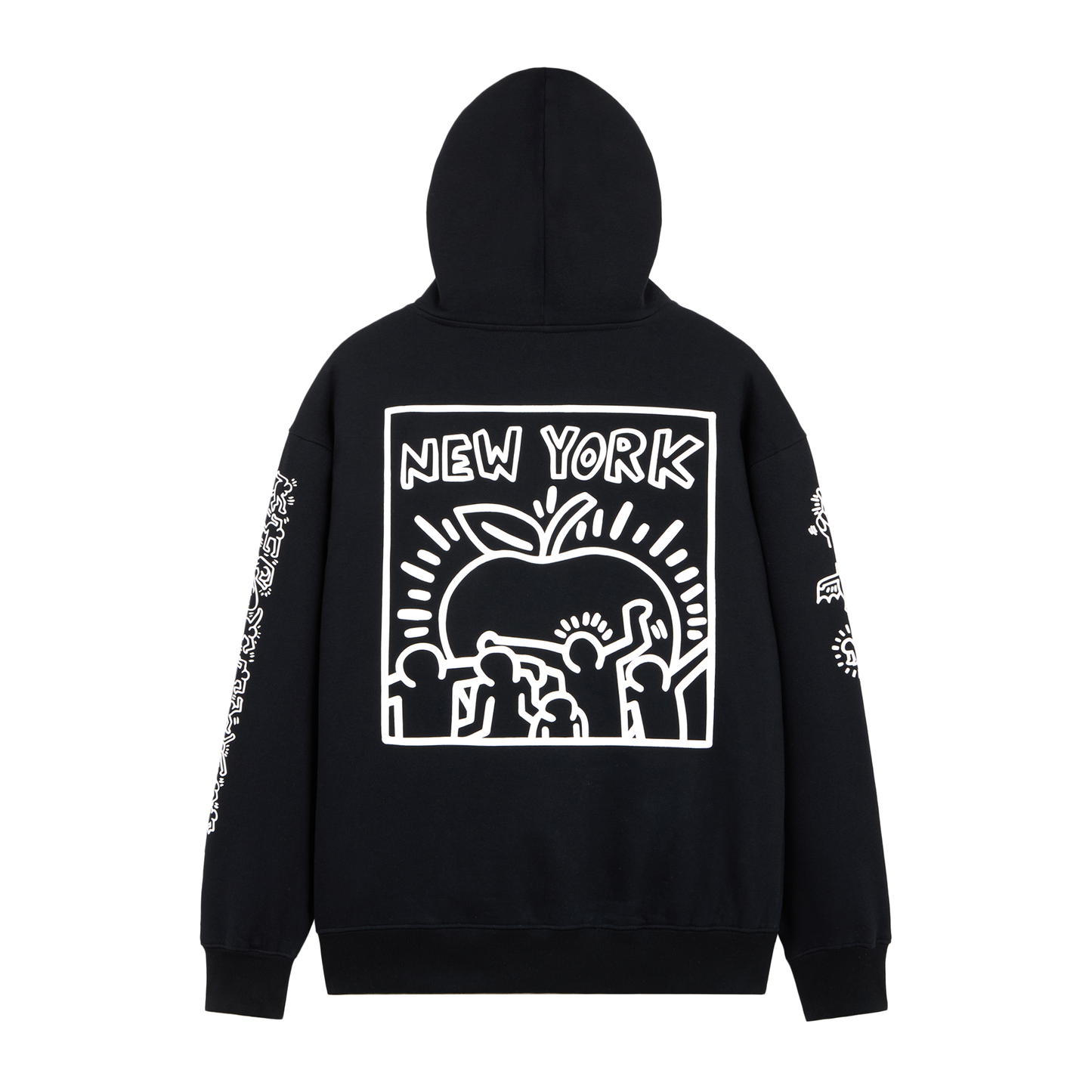 Alpha Industries × Keith Haring Graphic Hoodie "New York"