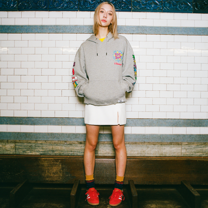 Alpha Industries × Keith Haring Graphic Hoodie "Pop Shop"