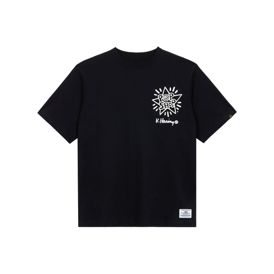 Alpha Industries × Keith Haring Graphic T-shirt "Pop Shop"