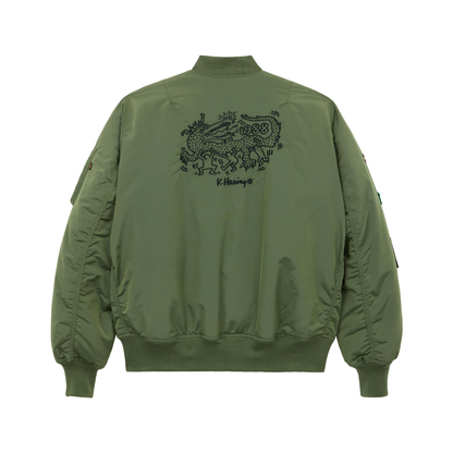 Alpha Industries × Keith Haring MA-1 Reversible Jacket