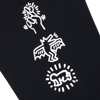 Alpha Industries × Keith Haring Graphic Hoodie "New York"
