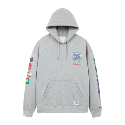 Alpha Industries × Keith Haring Graphic Hoodie "Pop Shop"