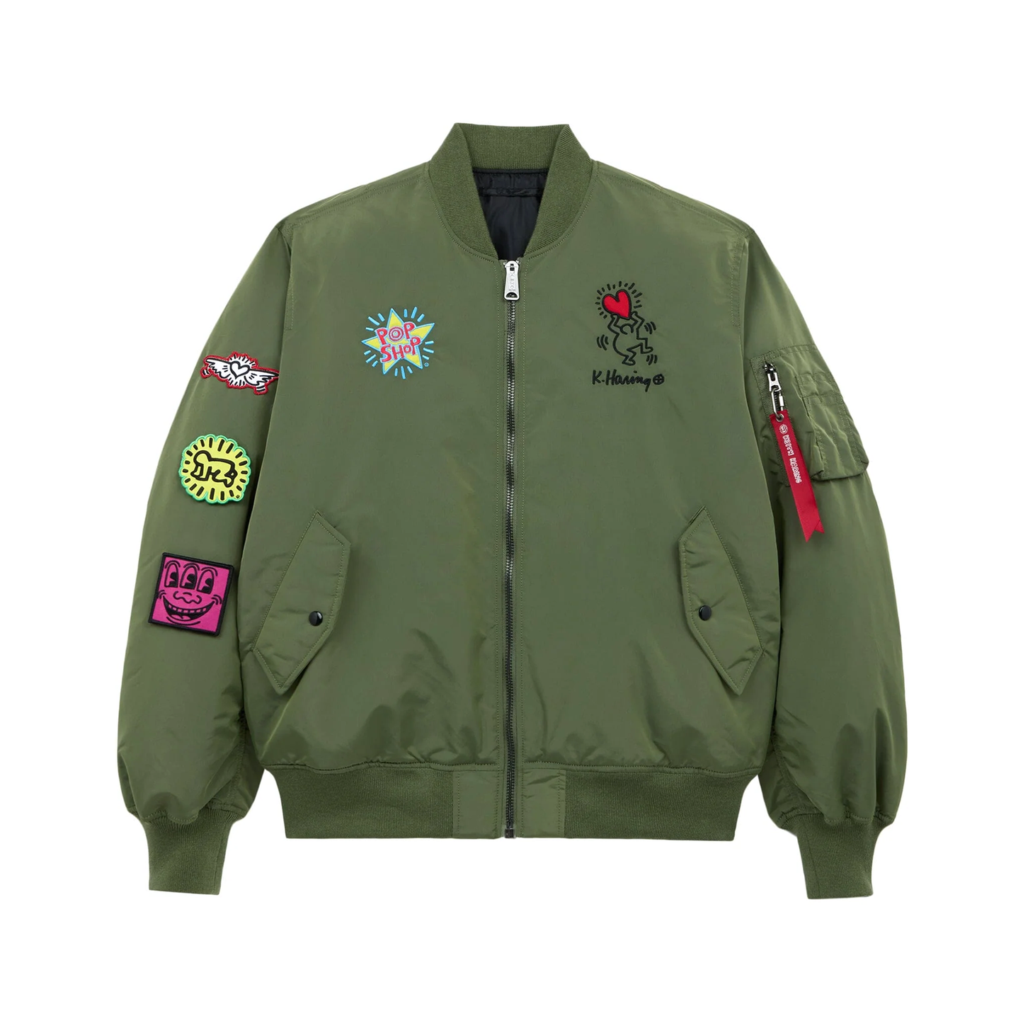 Alpha Industries × Keith Haring MA-1 Reversible Jacket