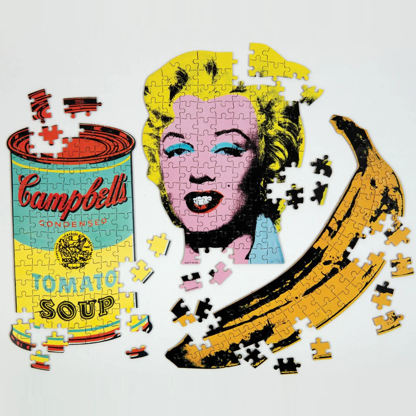 Andy Warhol Mini Shaped Puzzle - Marilyn