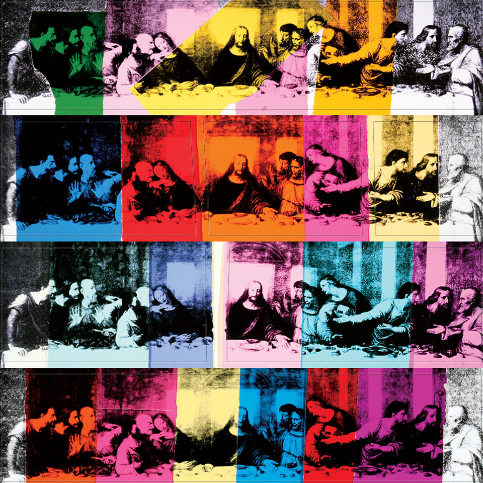 Andy Warhol Sticker Sheet M Last Supper