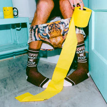 Load image into gallery viewer, GUMBALL POODLE  Socks COFFEE MAKES ME POOP