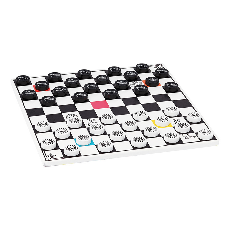 Checkers Collection Checkers / Backgammon game – Nakamura Keith Haring Collection