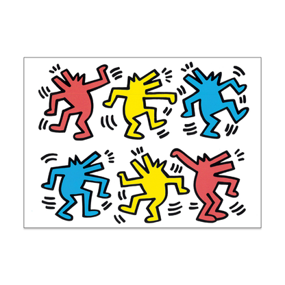 Keith Haring キース・ヘリング フレーム付きポストカード Keith Haring キース・ヘリング フレーム付きポストカード