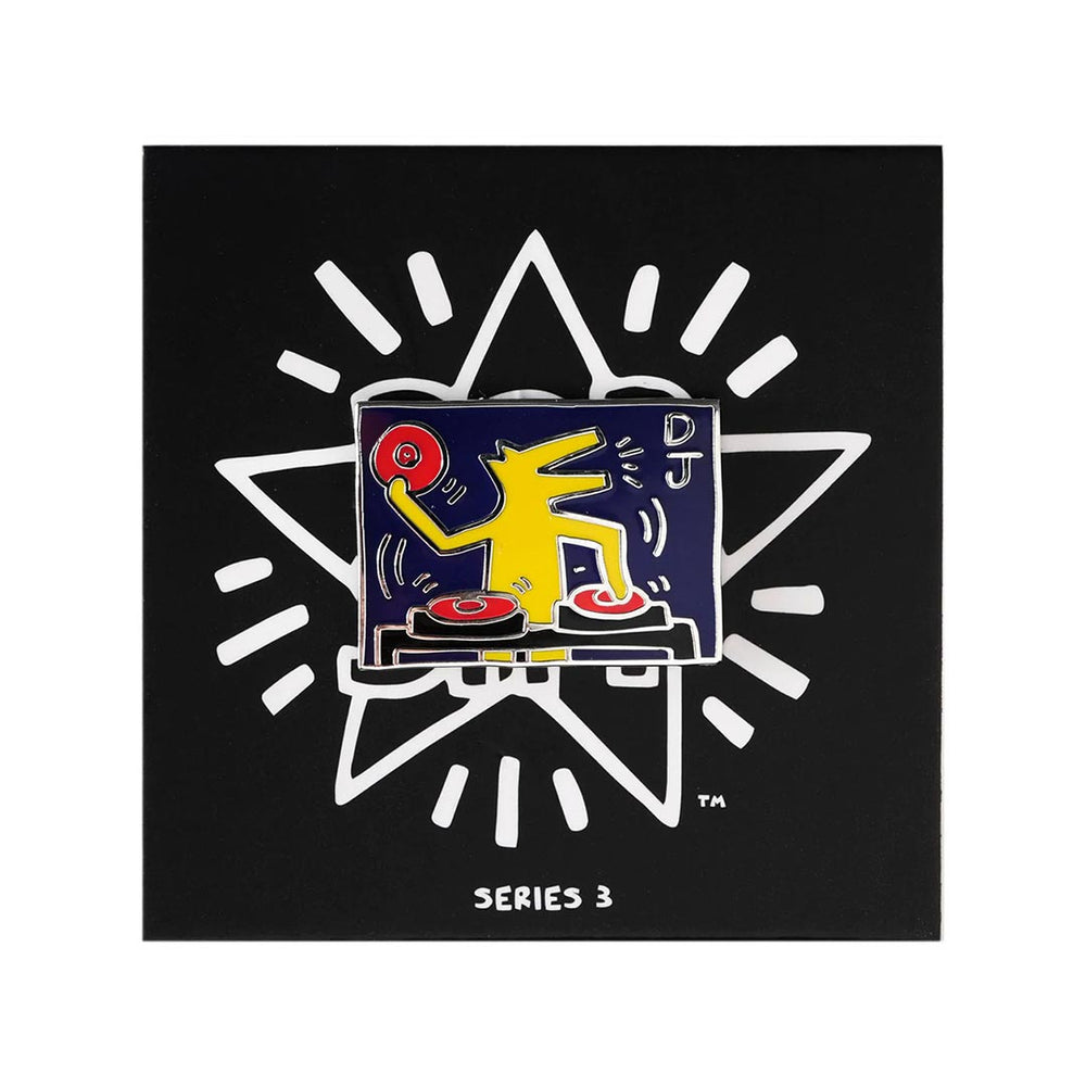 PINTRILL Keith Haring Pin #3 DJ Dog