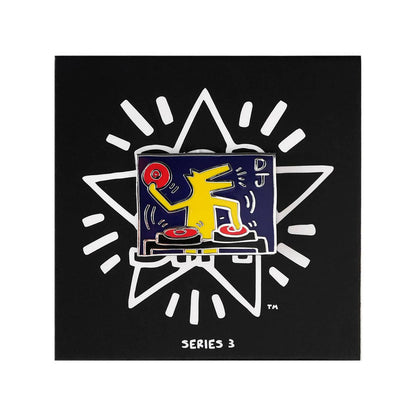 PINTRILL Keith Haring Pin #3 DJ Dog