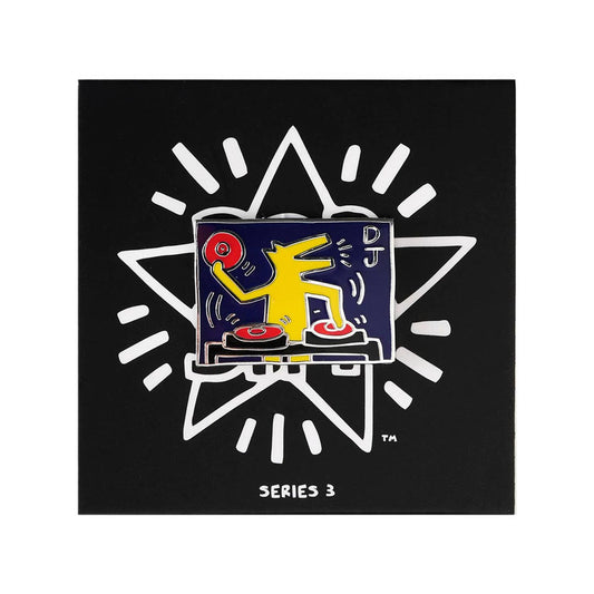 PINTRILL Keith Haring Pin #3 DJ Dog