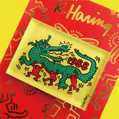 PINTRILL Keith Haring Year of the Dragon Collection Magnet