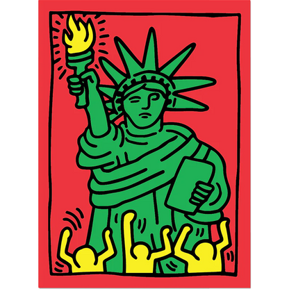 Die-cut Sticker L Statue of Liberty